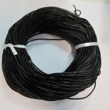 50mts Round leather cord 1.50mm