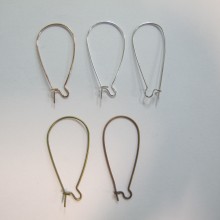100 pieces B/O wire hooks 39mm