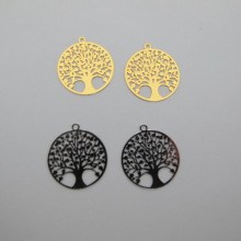 Estampe Arbre de vie laser cut 20mm - 50 pcs