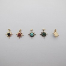 Pendentif acier inoxydable 13x11mm - 10 pcs