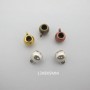 50 Attaches pendentifs 13x8mm pour cordon 4mm