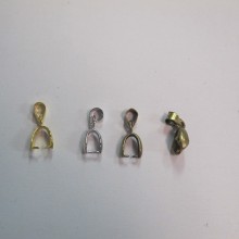 50 Attaches pendentifs 11x6mm