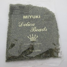 MIYUKI DELICA METALLIC OLIVE 11/0 DB0011 - 100g