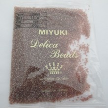 MIYUKI DELICA peach topaz gold luster 11/0 DB0102 - 100g