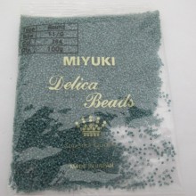 100 GRS MIYUKI DELICA 11/0 DB0264 opaque mallard luster