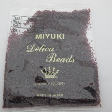 MIYUKI DELICA LINED RUBIS AB 11/0 DB0296 - 100g