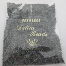 MIYUKI DELICA MATTE METALLIC SILVER GRAY 11/0 DB0307 - 100g