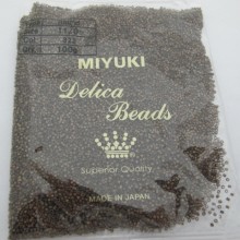 MIYUKI DELICA MAT METALLIC DARK BRONZE 11/0 DB0322 - 100g