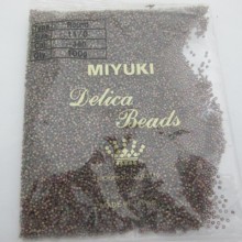 MIYUKI DELICA MAT METALLIC KHAKI IRIS 11/0 DB0380 - 100g