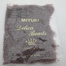 MIYUKI DELICA 11/0 DB0912 Topaz Sparkling Cinnamon Lined 11/0 DB0912 - 100g