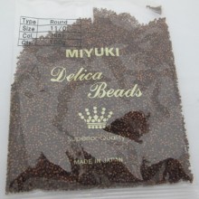 MIYUKI DELICA matte metallic bronze gold iris 11/0 DB1051 - 100g