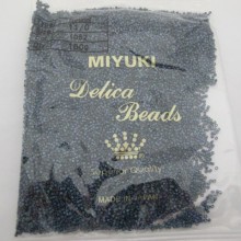 MIYUKI DELICA MAT METALLIC BLUEBERRY GOLD IRIS 11/0 DB1052 - 100g