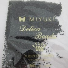 MIYUKI DELICA BLACK 11/0 DB0010 - 50g
