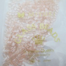 50 GRS TL0365 MIYUKI TILA 5X5X1.9MM Transparent Light Rose Luster