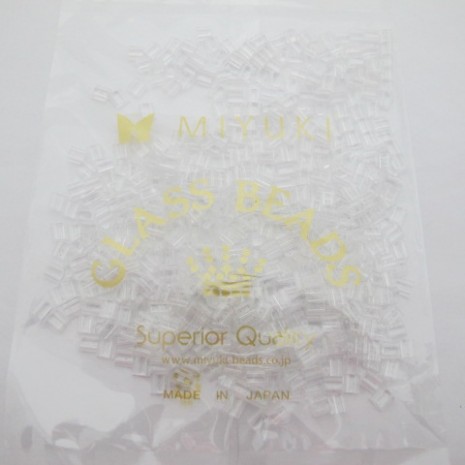 50 GRS TL0131 MIYUKI TILA 5X5X1.9MM Crystal