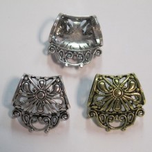 10 Pendant clip for scarf 33x32mm