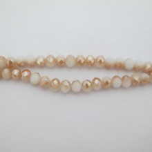Perles facettées en verre 10mm - 56cm