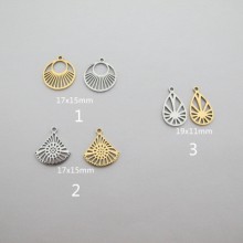 10 pcs pendentif acier inoxydable