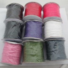 Cotton laces smooth wax 1.0mm/90mrt