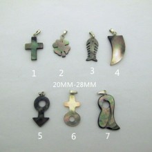 10 pcs Mother of Pearl Pendant
