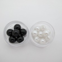 500 gm Perle ronde nacrées en plastique 4mm/6mm/8mm/10mm/12mm14mm/16mm/18mm/20mm