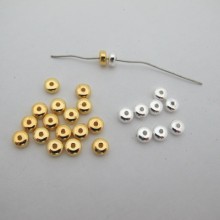 200pcs perles en plastique 3x6mm