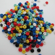 83g Plastic Beads 3x6mm