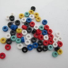 83g Perles en plastique 3x6mm