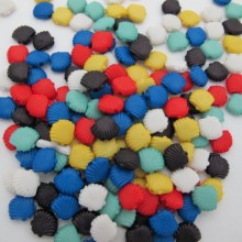 83g Perles en plastique 12x11mm