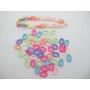 83 gm perles en plastique 15x10mm