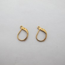 30 pcs Earrings 15x11mm stainless steel