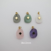 5 pcs Stainless steel pendant