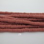 Rondelles en pâte polymère 6MM- Fil De 39 Centimetres