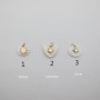 10 pcs pendentif acier inoxydable