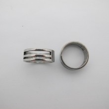 10 pcs baque pour ouvrir et fermer un anneaux en acier inox
