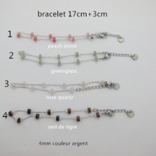 bracelet round 2x 4mm stainless steel