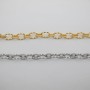 10m Chaîne torsadée ovale 7x12mm acier inoxydable