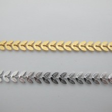 10m Epi chain 6x7mm stainless steel
