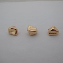 10pcs Original gold-plated beads