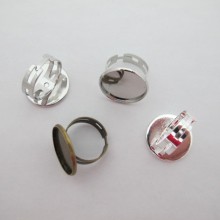 20 pieces Ring with cabochon rim 20mm
