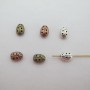 50 coccinelle 11x7mm