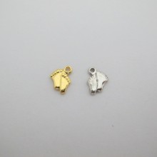 Metal Foot Charms 9x11mm - 100 pcs