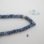 washer 8x5 mm Semi-Precious Stones-Wire 40cm