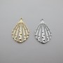 10 Pendentifs gouttes 21x33mm