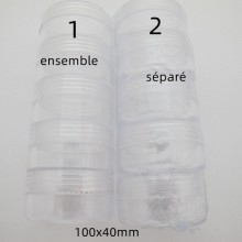 Boite de rangement plastique