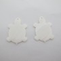 5 pcs Sequins Turtle Mother of Pearl 33x24mm