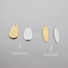 10 pcs Stainless Steel Pendant