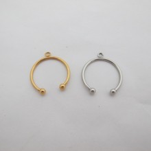 5 pieces Stainless steel rings