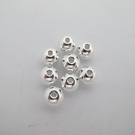 Perles Rondes En Laiton 8mm