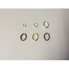 Open oval rings